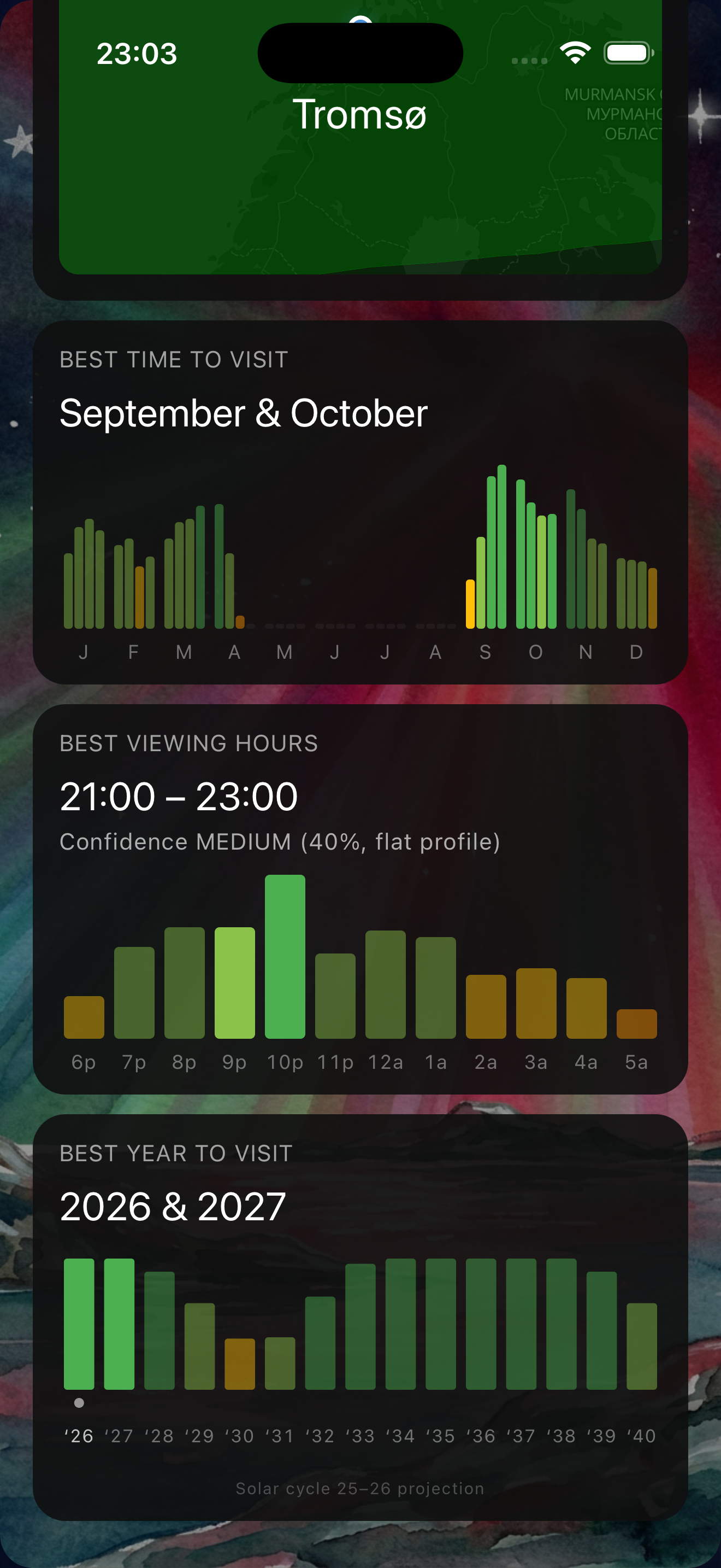 Auroracle app preview placeholder 4