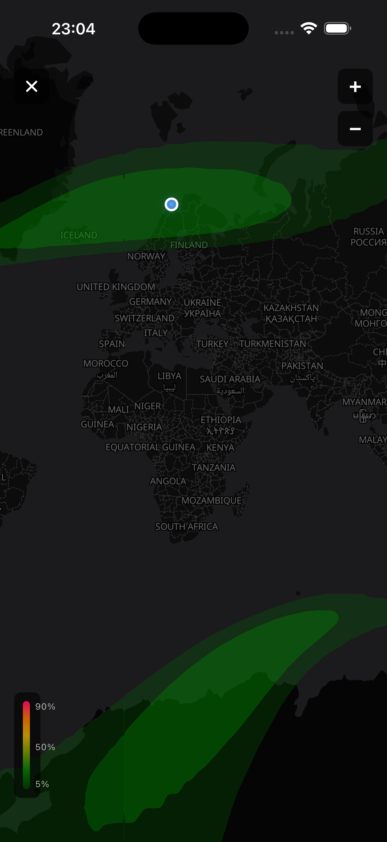 Auroracle app preview placeholder 5